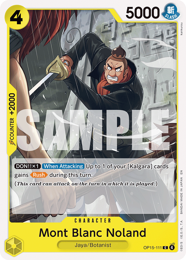 Mont Blanc Noland OP15-111 One Piece TCG
