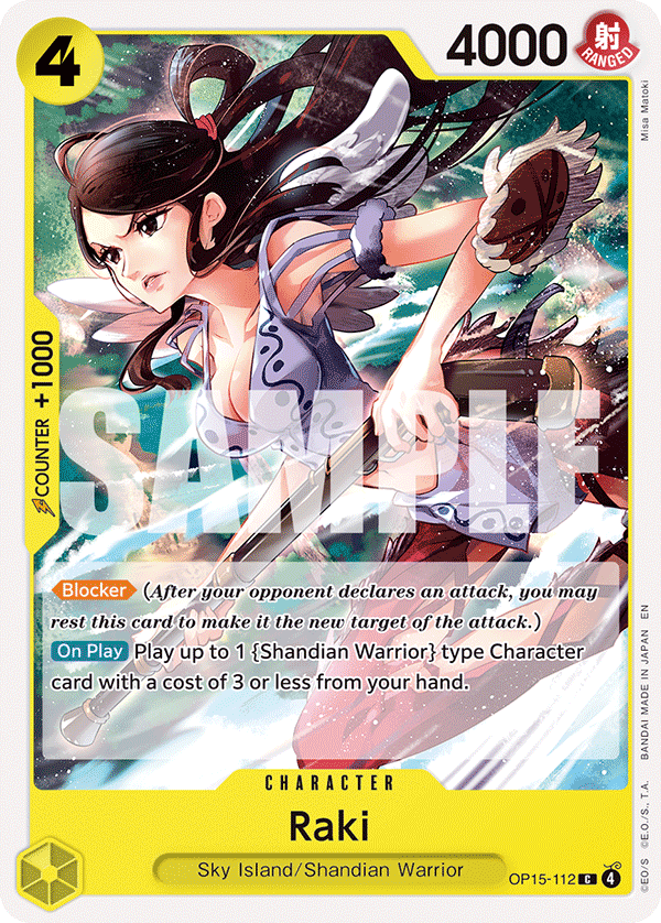 Raki OP15-112 One Piece TCG