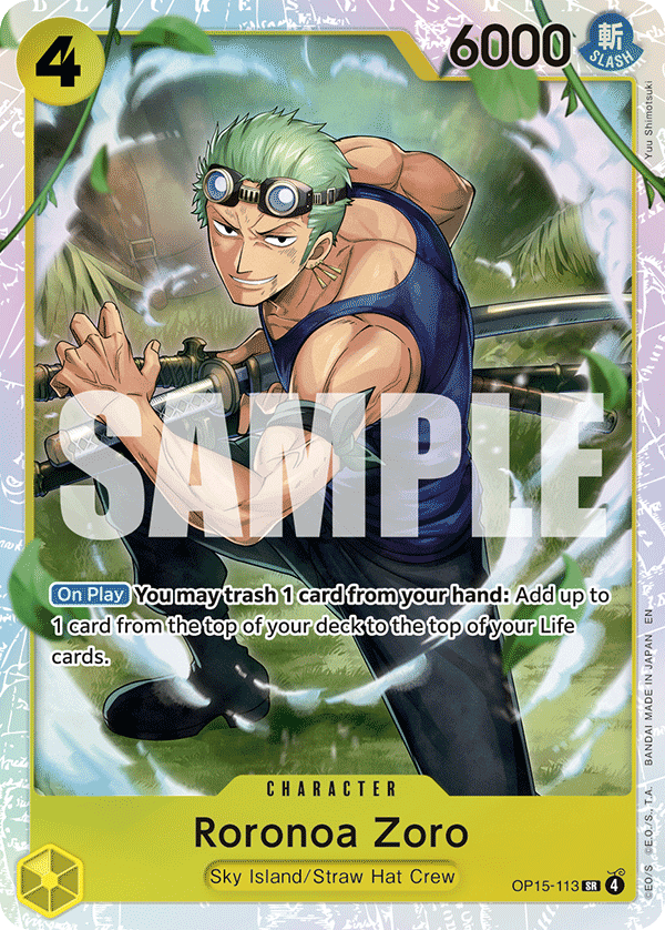 Roronoa Zoro (OP15-113) OP15-113 One Piece TCG