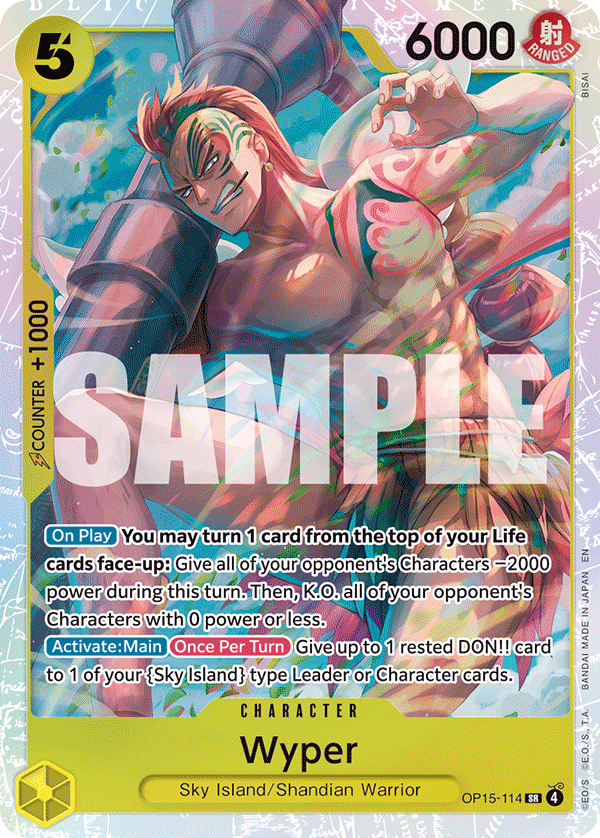 Wyper OP15-114 One Piece TCG