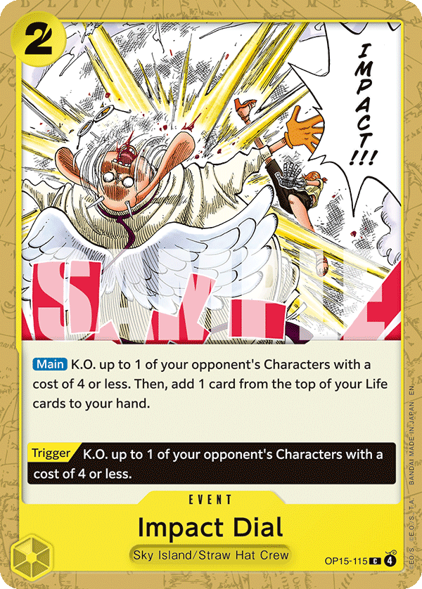 Impact Dial OP15-115 One Piece TCG