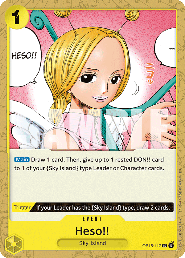 Heso!! OP15-117 One Piece TCG