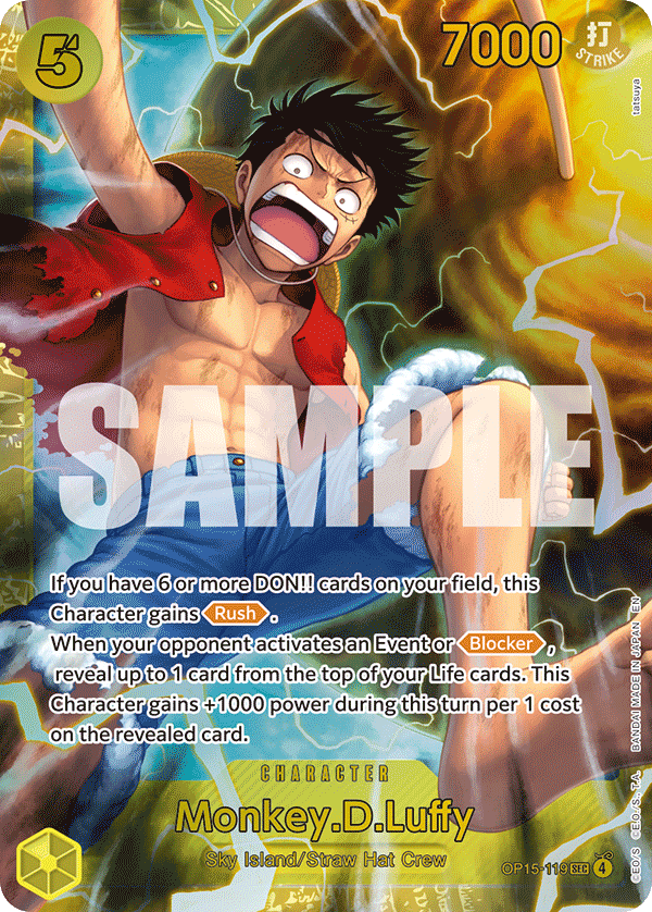 Monkey.D.Luffy (OP15-119) OP15-119 One Piece TCG
