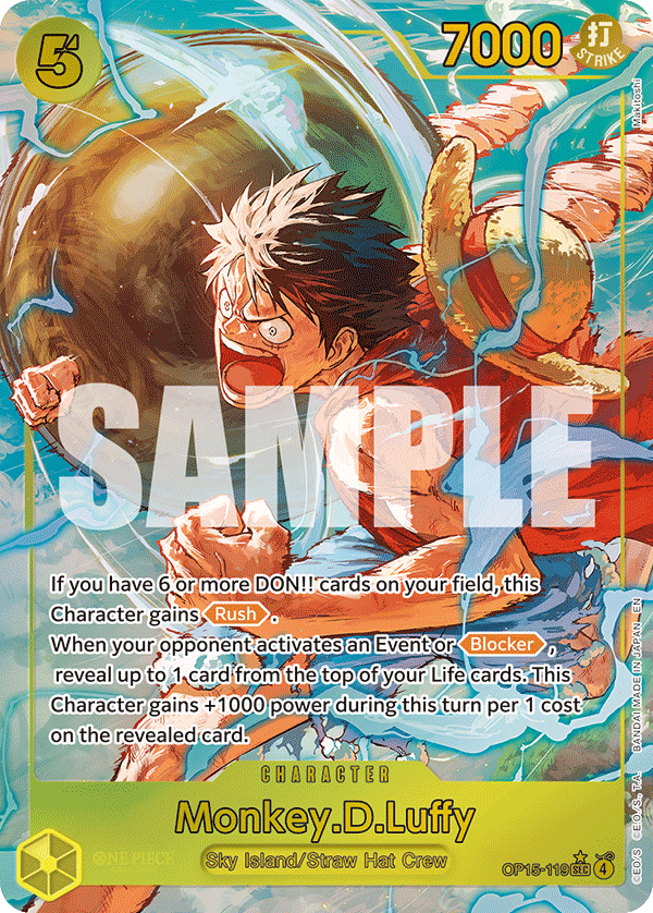 Monkey.D.Luffy (OP15-119) (Alternate Art) OP15-119_p1 One Piece TCG