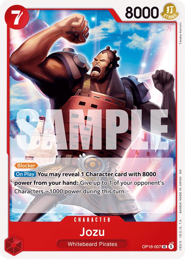 Jozu OP16-007 One Piece TCG