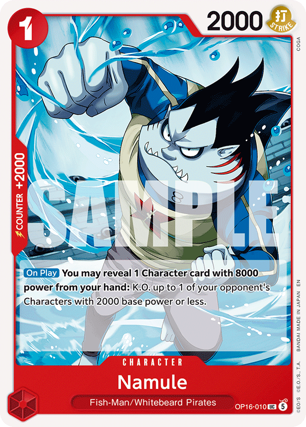 Namule OP16-010 One Piece TCG