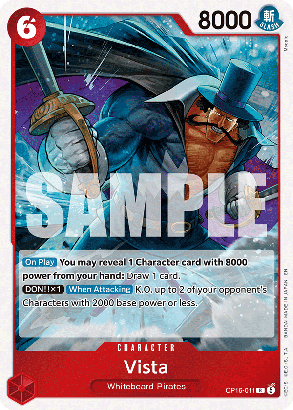 Vista OP16-011 One Piece TCG