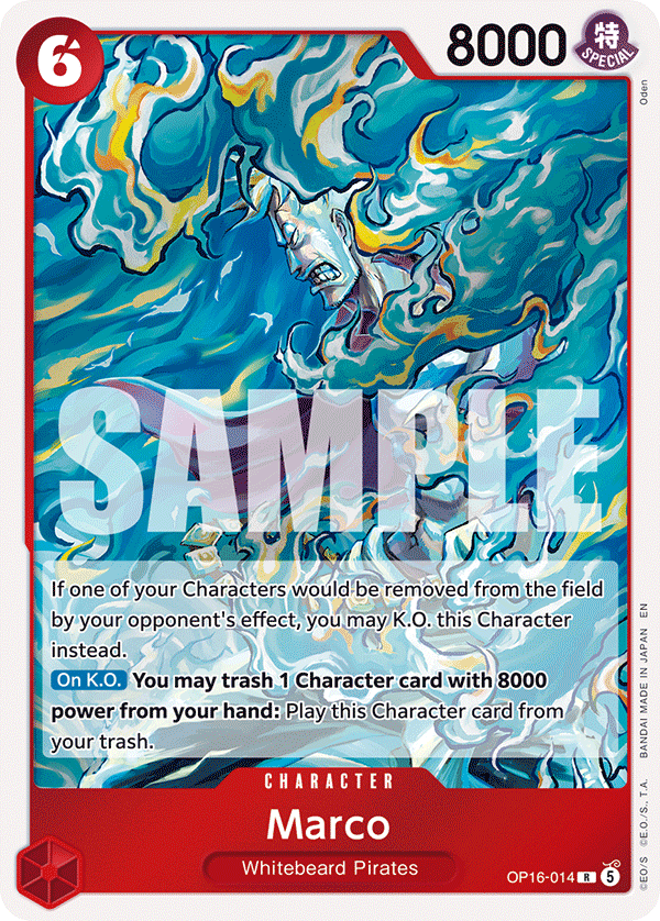 Marco OP16-014 One Piece TCG