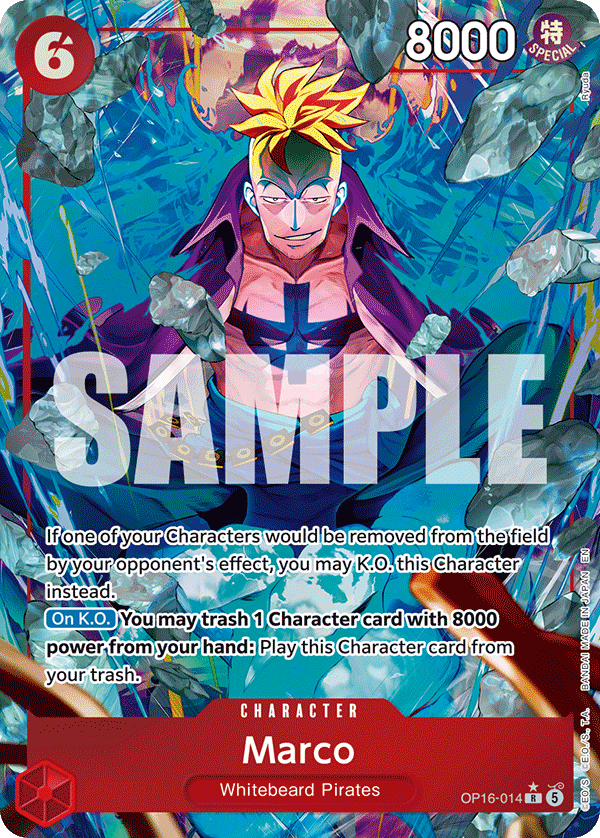 Marco (Alternate Art) OP16-014_p1 One Piece TCG