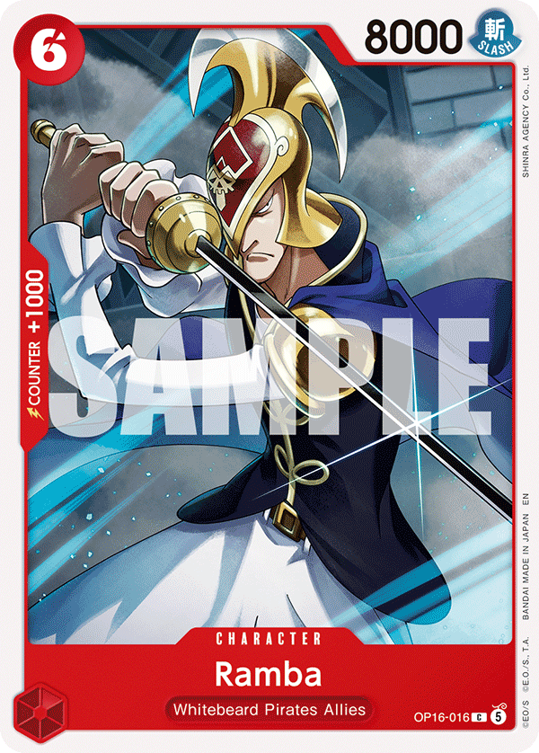 Ramba OP16-016 One Piece TCG