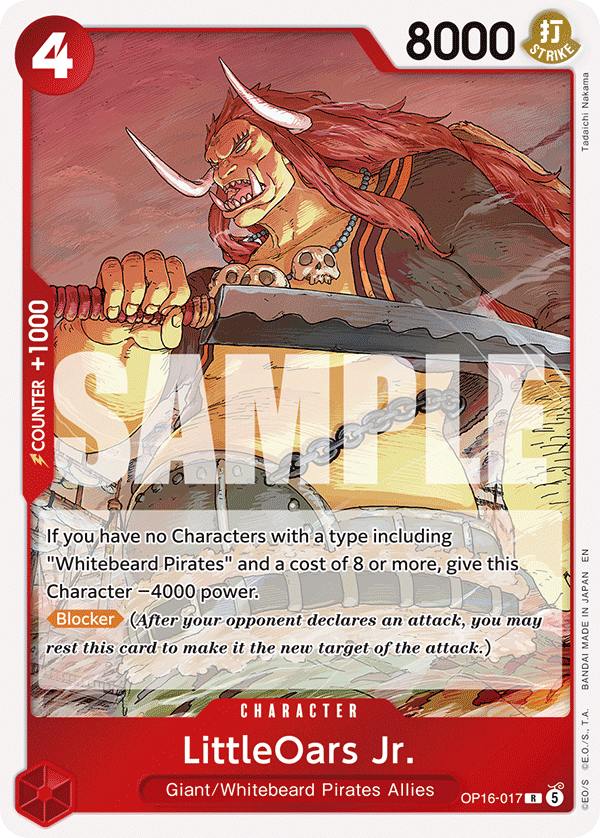 LittleOars Jr. OP16-017 One Piece TCG