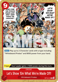 Let's Show 'Em What We're Made Of!! OP16-019 One Piece TCG
