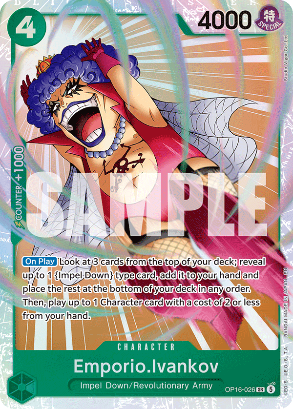 Emporio.Ivankov (026) OP16-026 One Piece TCG