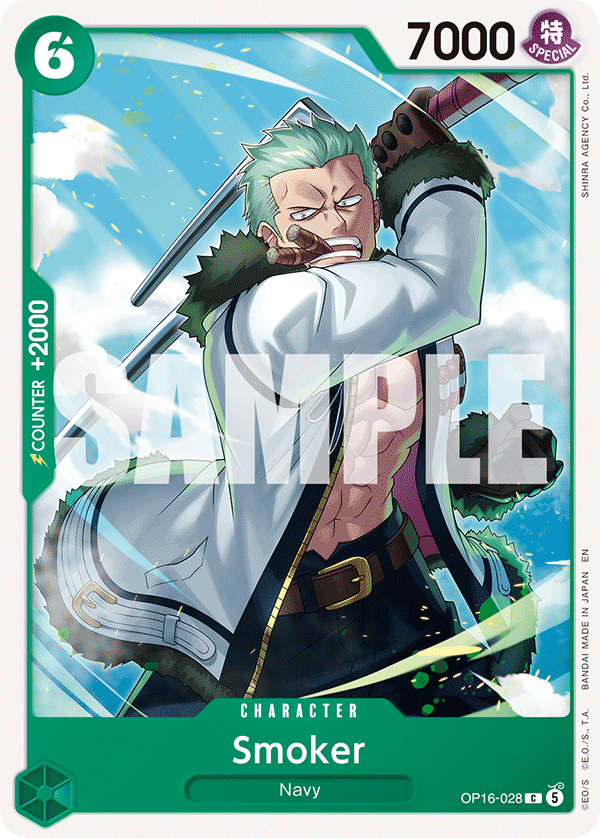 Smoker OP16-028 One Piece TCG