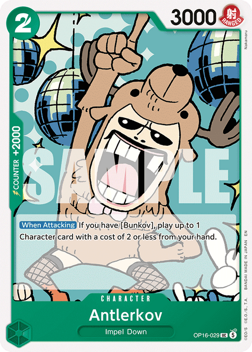 Antlerkov OP16-029 One Piece TCG