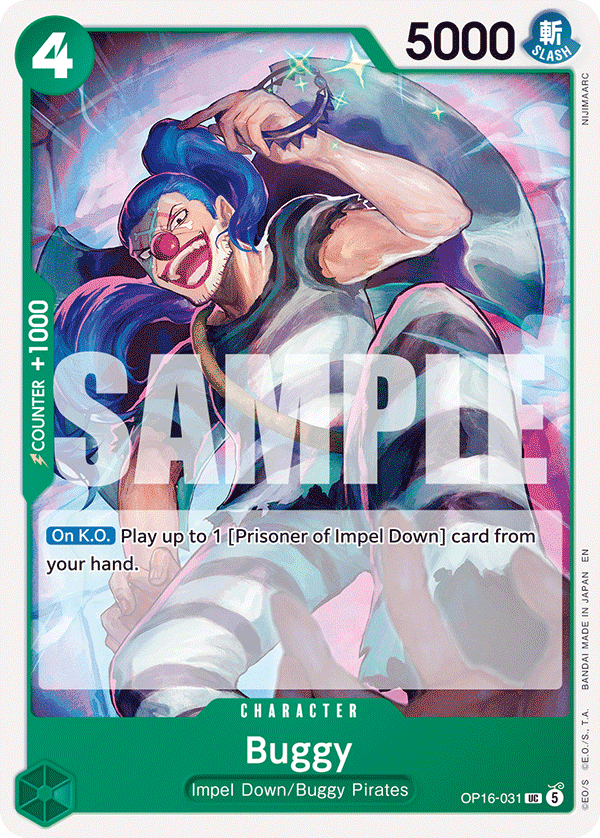 Buggy (031) OP16-031 One Piece TCG