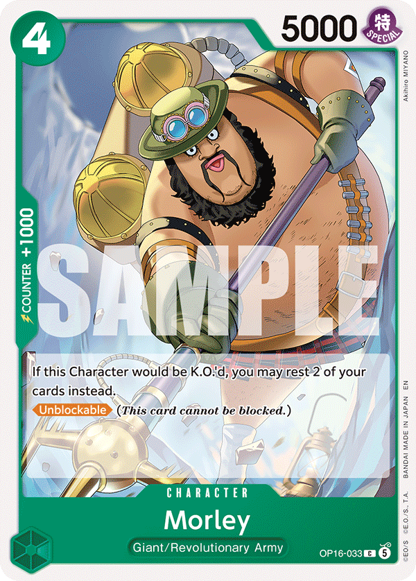 Morley OP16-033 One Piece TCG