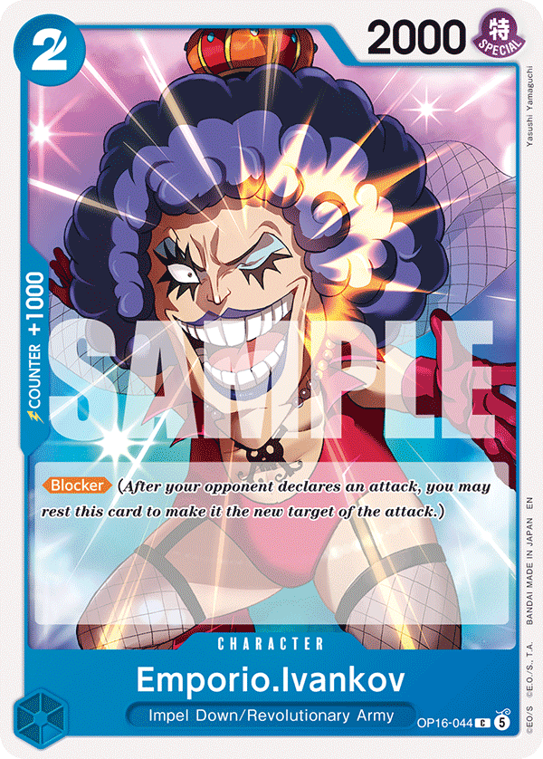 Emporio.Ivankov (044) OP16-044 One Piece TCG