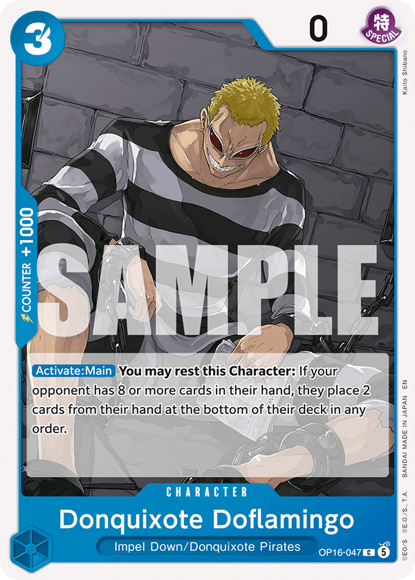 Donquixote Doflamingo (047) OP16-047 One Piece TCG