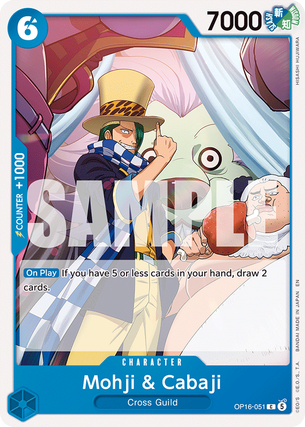 Mohji & Cabaji OP16-051 One Piece TCG