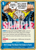 We'll Change This Mission from Sneaky to Flashy! OP16-059 One Piece TCG
