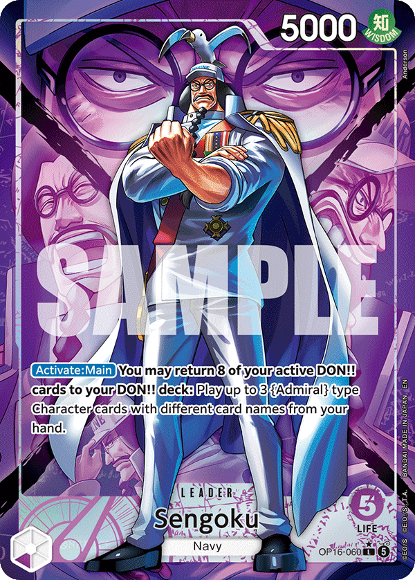 Sengoku (060) (Alternate Art) OP16-060_p1 One Piece TCG