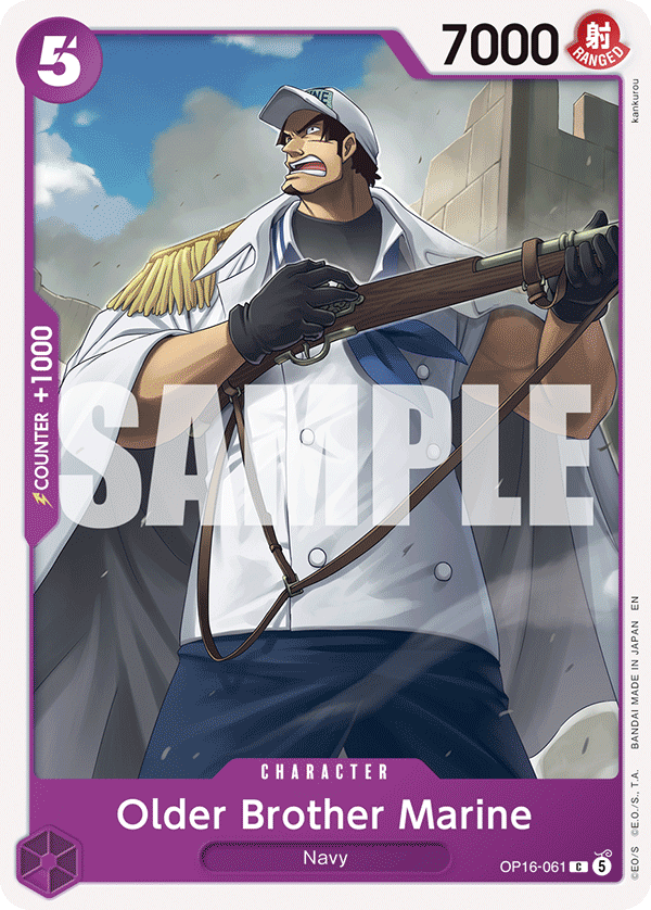Older Brother Marine OP16-061 One Piece TCG