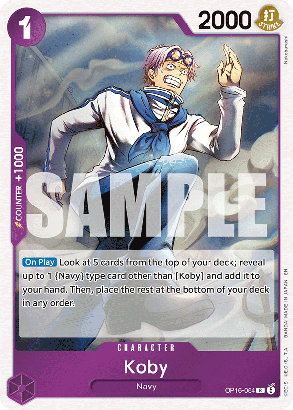 Koby OP16-064 One Piece TCG