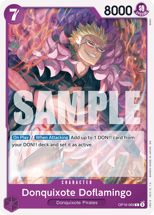 Donquixote Doflamingo (069) OP16-069 One Piece TCG