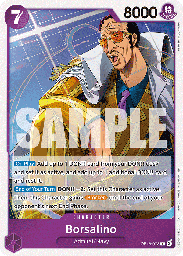 Borsalino OP16-073 One Piece TCG
