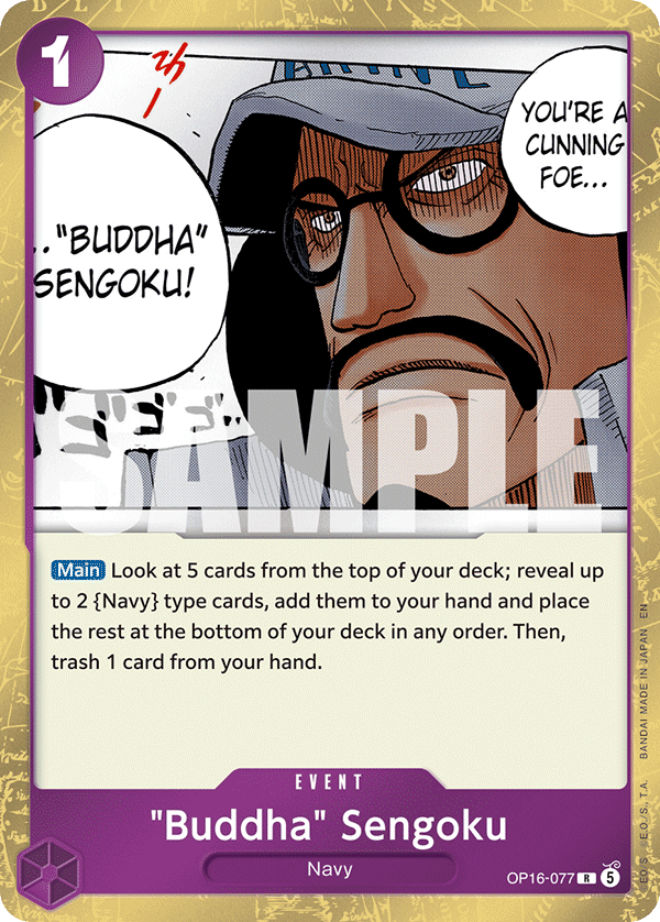"Buddha" Sengoku OP16-077 One Piece TCG