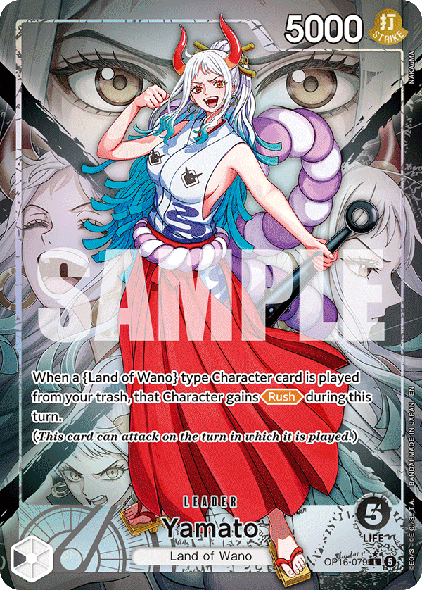 Yamato (079) (Alternate Art) OP16-079_p1 One Piece TCG