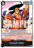 Kouzuki Oden OP16-083 One Piece TCG
