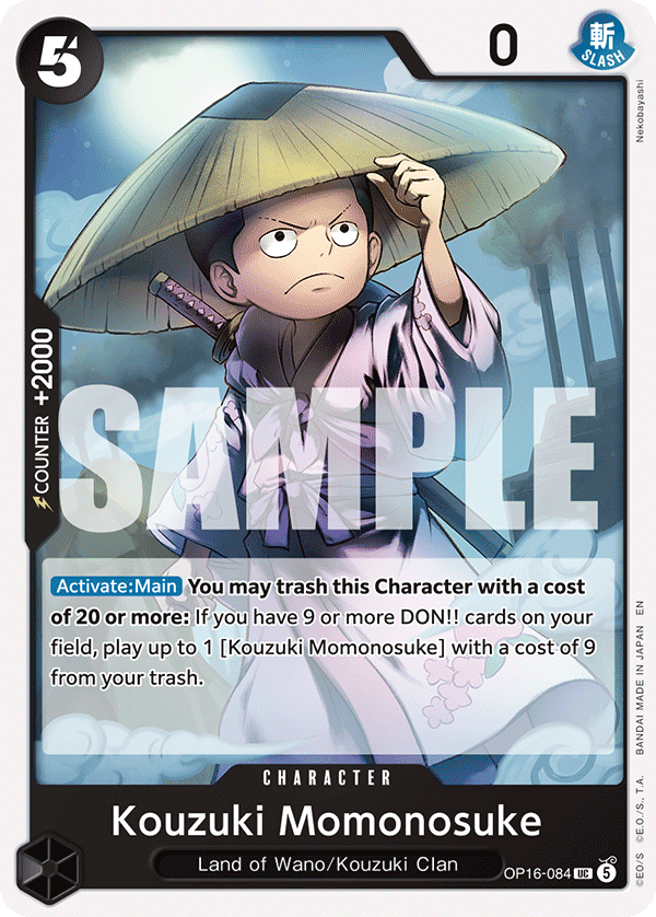 Kouzuki Momonosuke (084) OP16-084 One Piece TCG