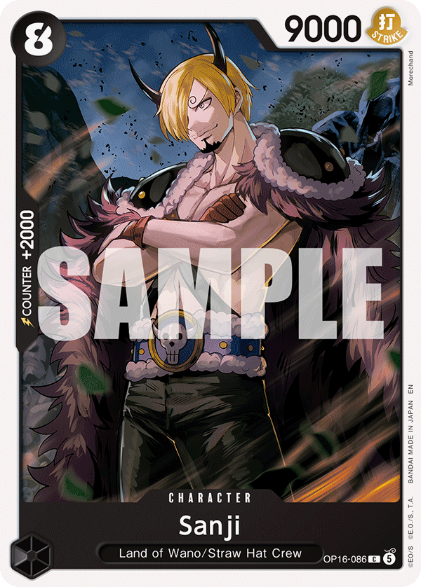 Sanji OP16-086 One Piece TCG