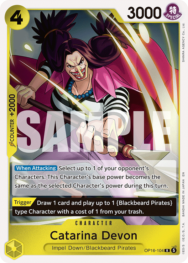 Catarina Devon OP16-104 One Piece TCG