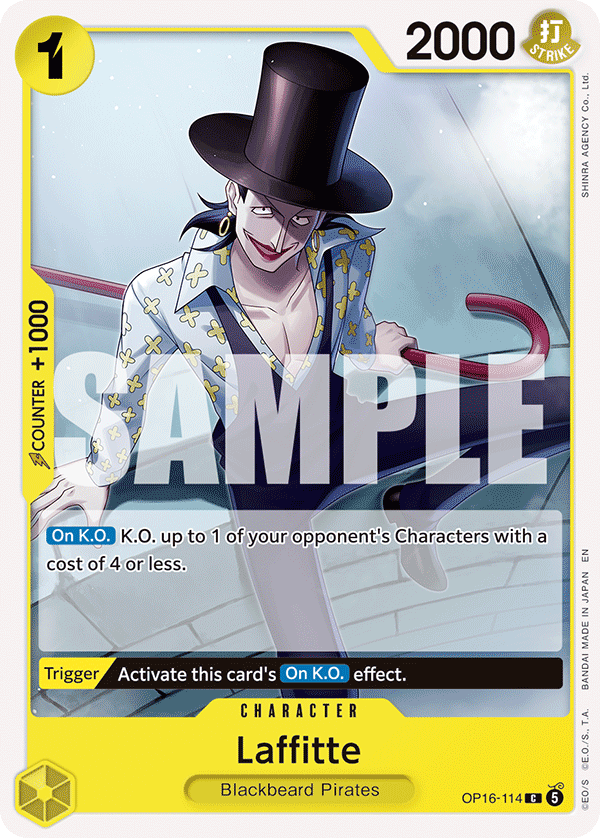 Laffitte OP16-114 One Piece TCG