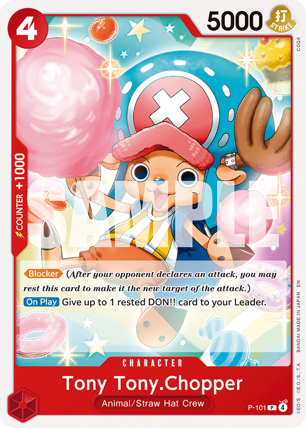 Tony Tony.Chopper P-101-r1 One Piece TCG