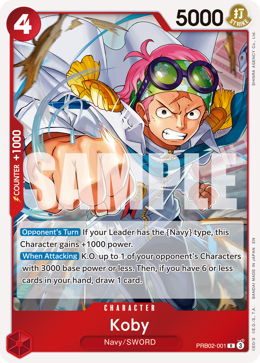 Koby PRB02-001 One Piece TCG