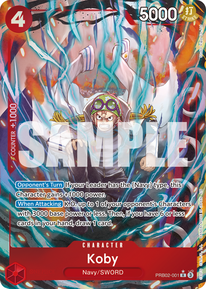 Koby (Alternate Art) PRB02-001_p1 One Piece TCG