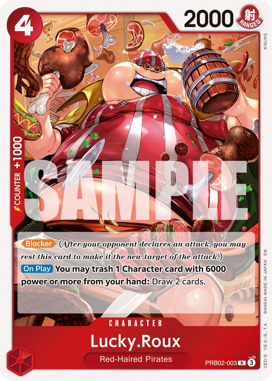 Lucky.Roux PRB02-003 One Piece TCG