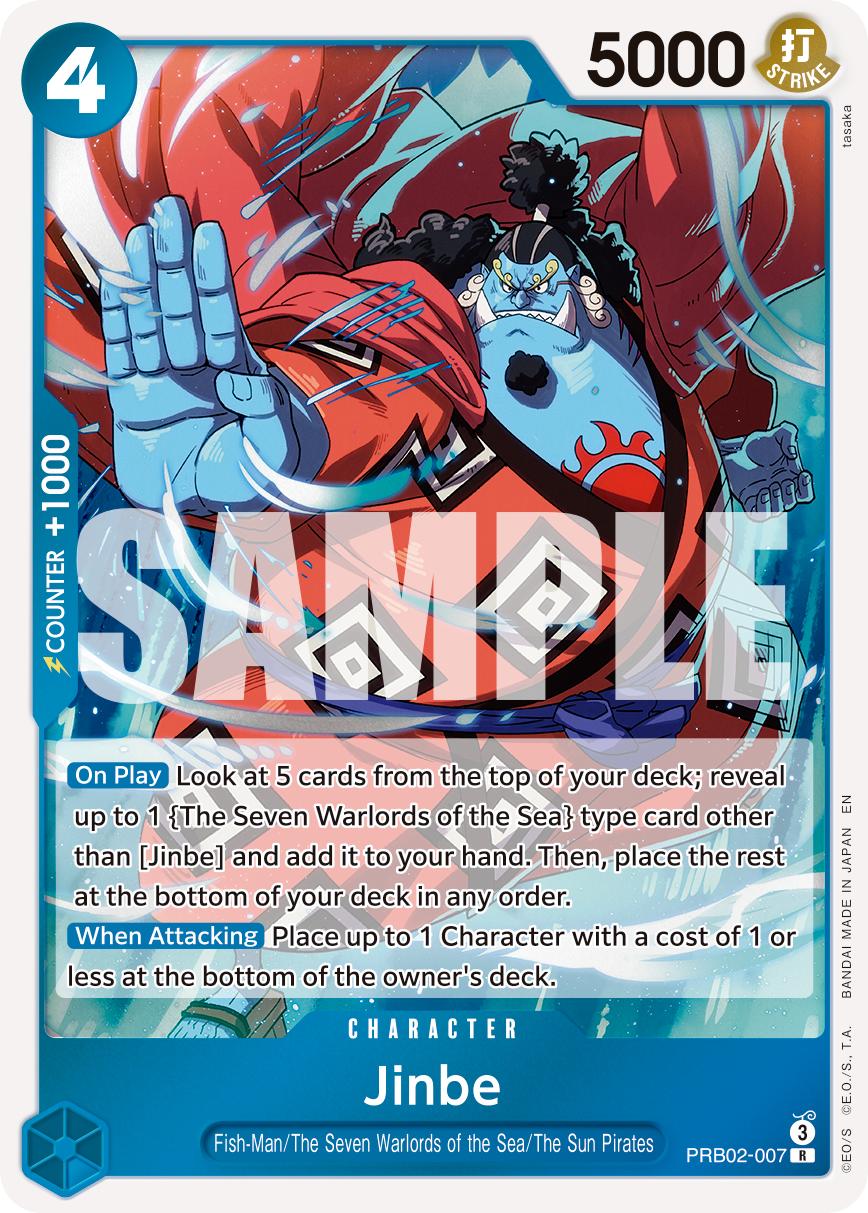 Jinbe - PRB02-007 PRB02-007 One Piece TCG