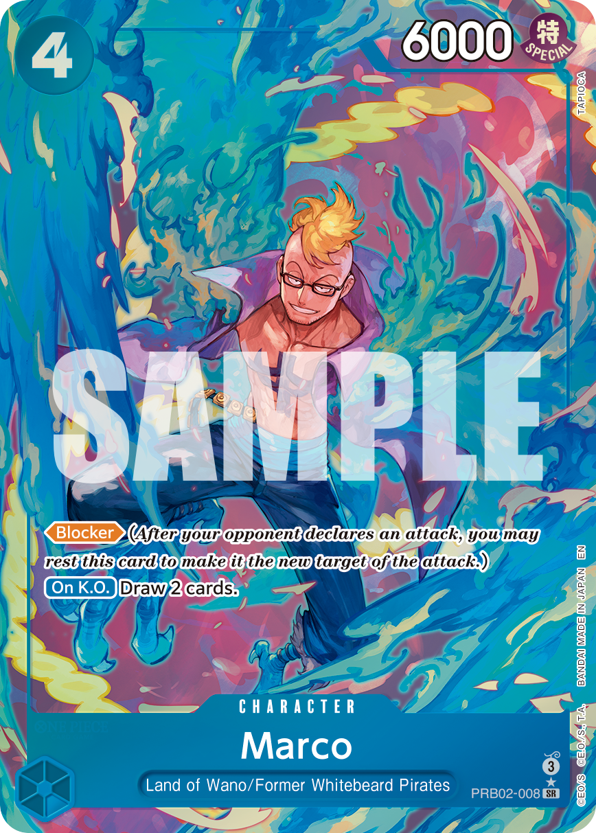 Marco (Alternate Art) PRB02-008_p1 One Piece TCG