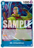 Mr.3(Galdino) - PRB02-009 PRB02-009 One Piece TCG