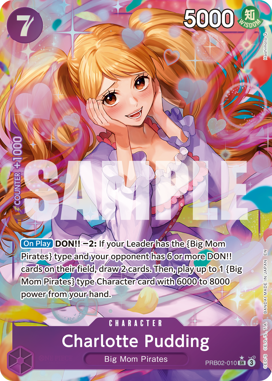 Charlotte Pudding - PRB02-010 (Alternate Art) PRB02-010_p1 One Piece TCG