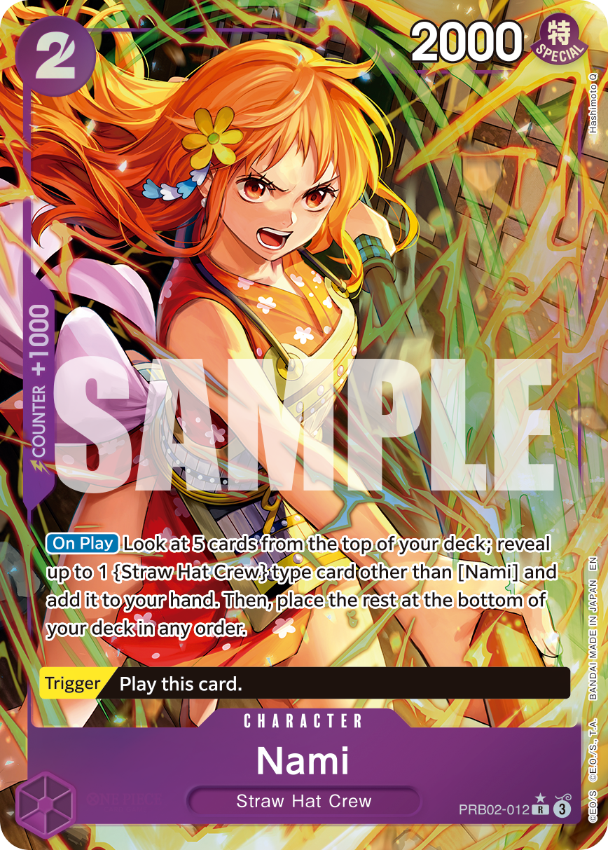 Nami (Alternate Art) PRB02-012_p1 One Piece TCG
