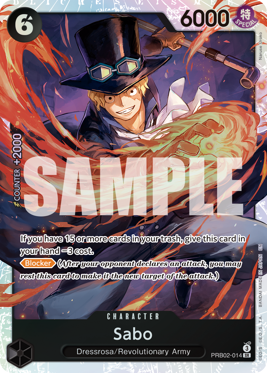 Sabo - PRB02-014 PRB02-014 One Piece TCG