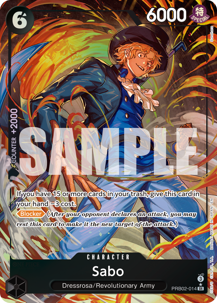 Sabo - PRB02-014 (Alternate Art) PRB02-014_p1 One Piece TCG
