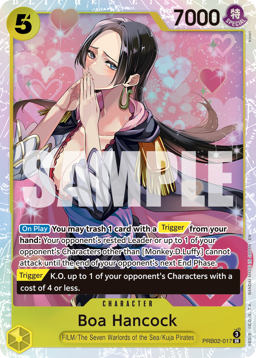 Boa Hancock PRB02-017 One Piece TCG