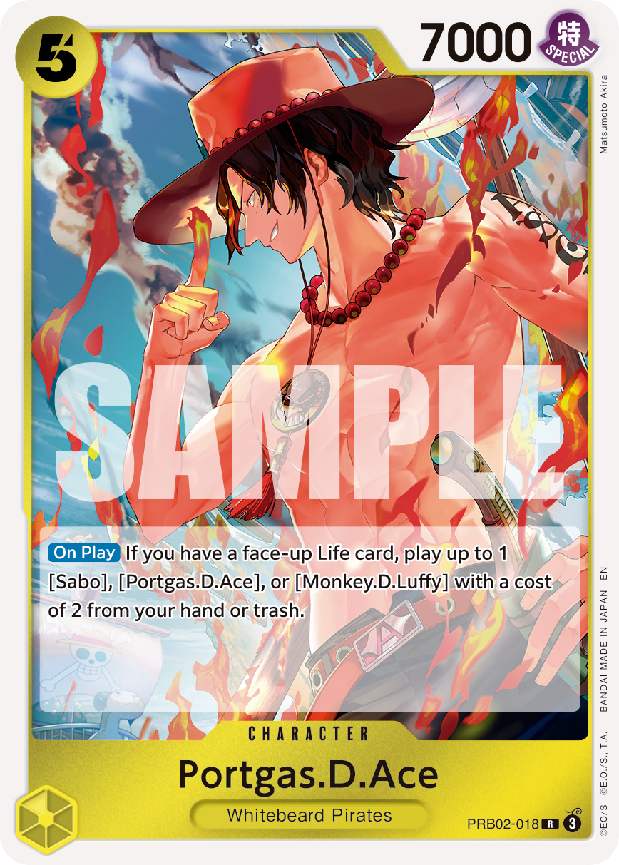 Portgas.D.Ace - PRB02-018 PRB02-018 One Piece TCG